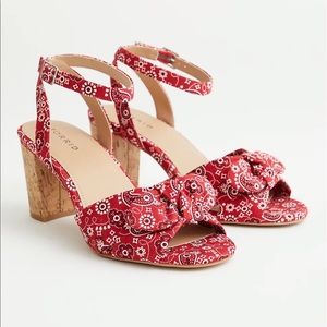 Bandana Print Tapered Heel (WW)